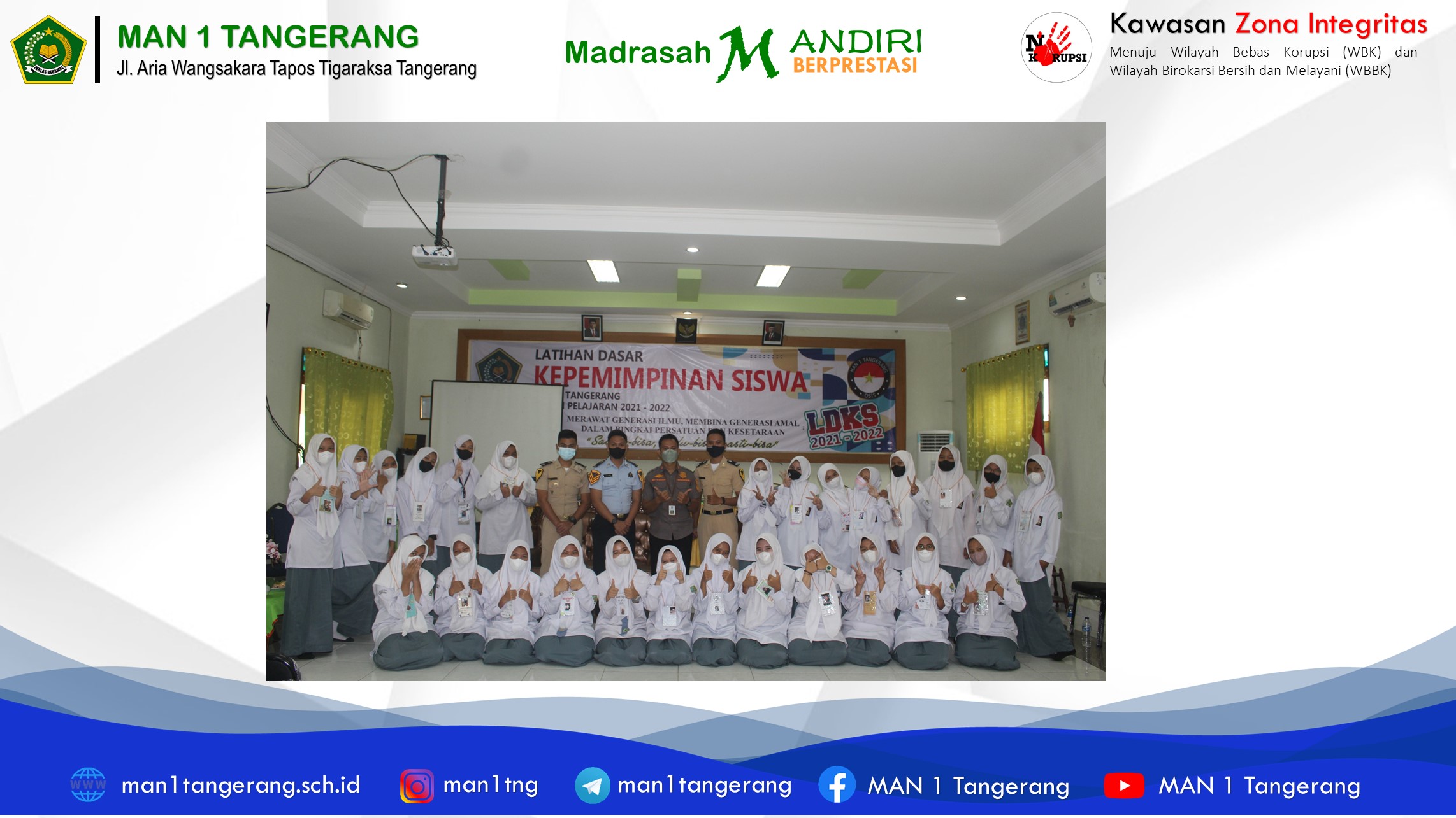 LDKS tahun 2022 MAN 1 Tangerang